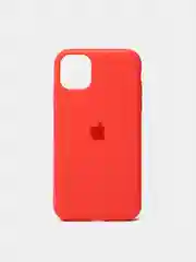 Коралловый чехол Silicone Case для iPhone 11 с закрытым низом