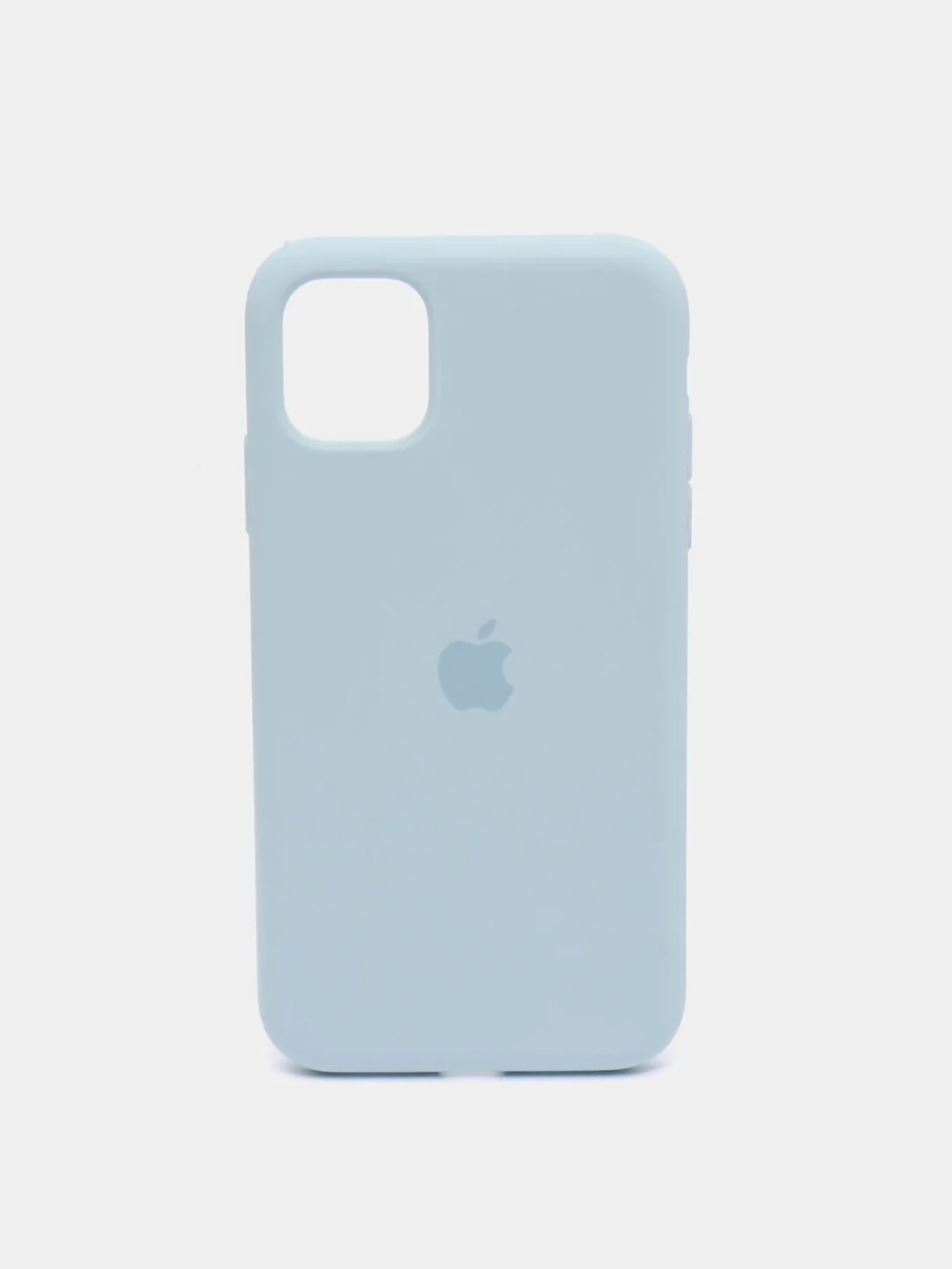 Ледяной чехол Silicone Case для iPhone 11 с закрытым низом
