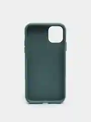 Зеленый чехол Silicone Case для iPhone 11 с закрытым низом