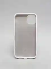 Белый чехол Silicone Case для iPhone 11 с закрытым низом
