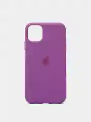 Пурпурный чехол Silicone Case для iPhone 11 с закрытым низом