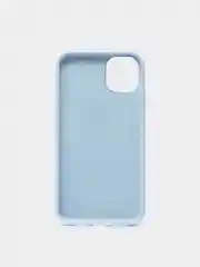 Небесно-голубой чехол Silicone Case для iPhone 11 с закрытым низом