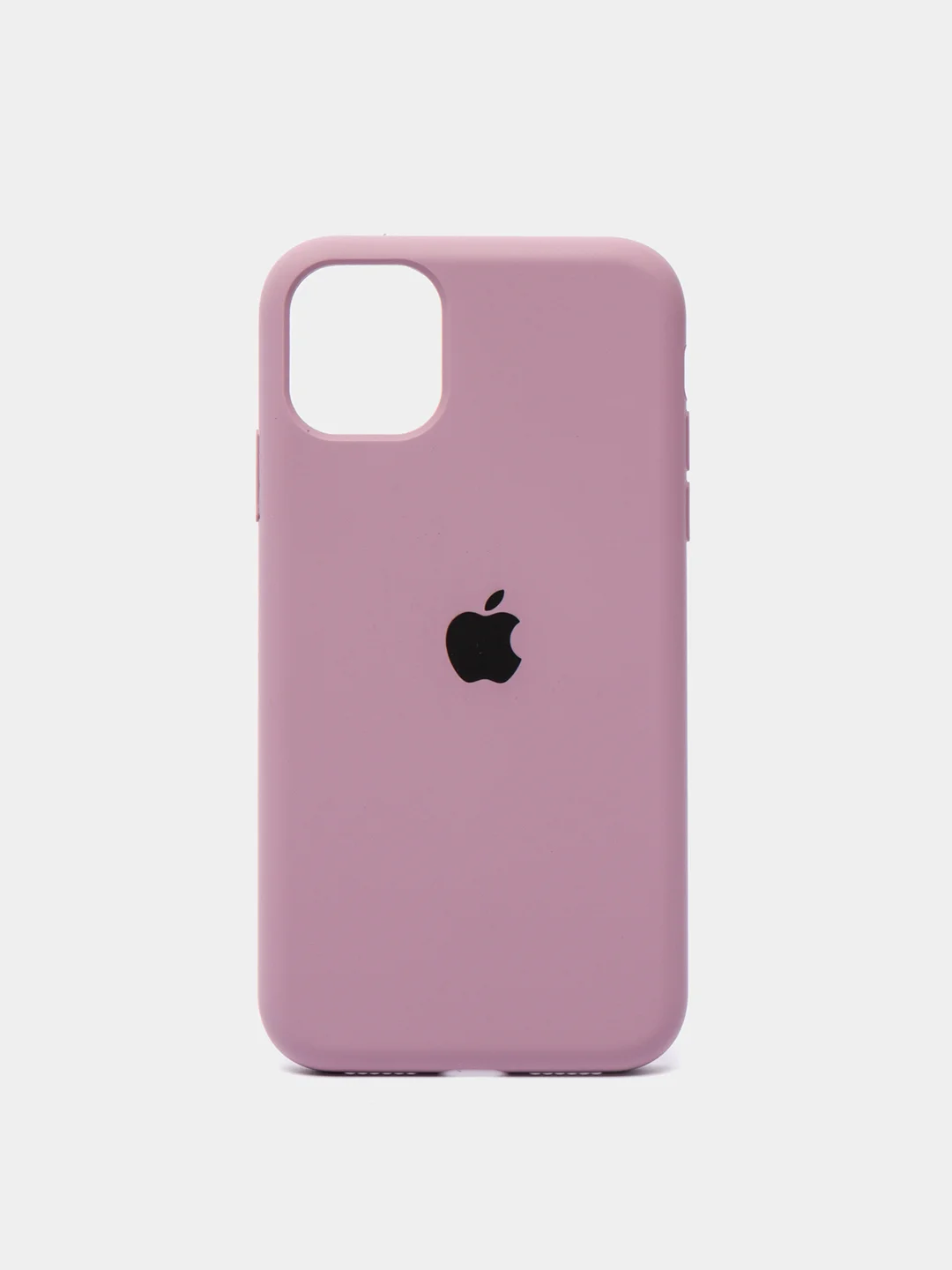 Сиреневый чехол Silicone Case для iPhone 11 с закрытым низом