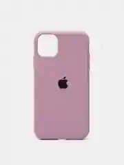 Сиреневый чехол Silicone Case для iPhone 11 с закрытым низом