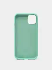 Мятный чехол Silicone Case для iPhone 11 с закрытым низом