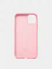 Розовый чехол Silicone Case для iPhone 11 с закрытым низом