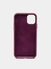 Багровый чехол Silicone Case для iPhone 11 с закрытым низом