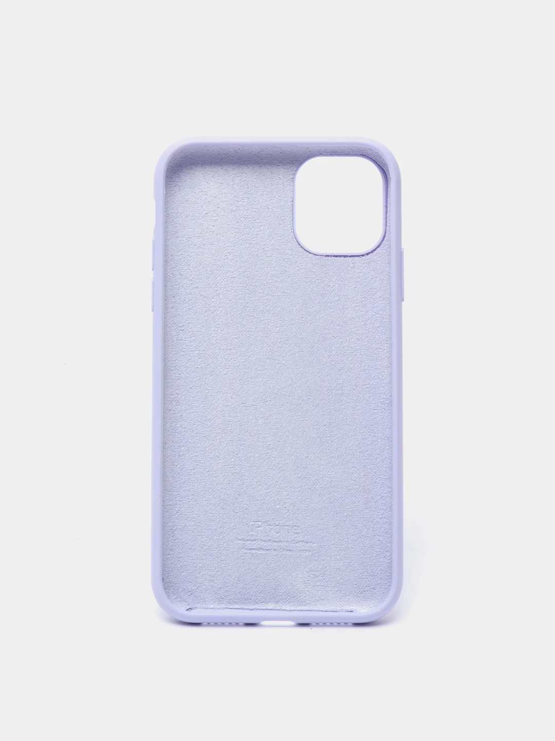Лавандовый чехол Silicone Case для iPhone 11 с закрытым низом