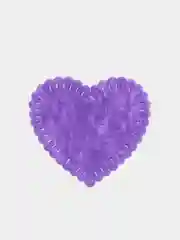 Сердечки из фетра, фасовка по 10 штук