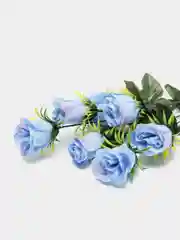 Синий искусственные цветы