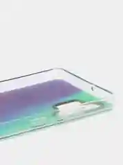 Темно-синий чехол Samsung Galaxy A32, Самсунг Галакси А32 твердый, прозрачный, с рисунком