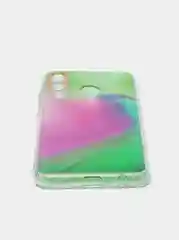 Пурпурный чехол Huawei P Smart 2019 / Honor 10 Lite, Хонор 10 Лайт, твердый, прозрачный, с рисунком