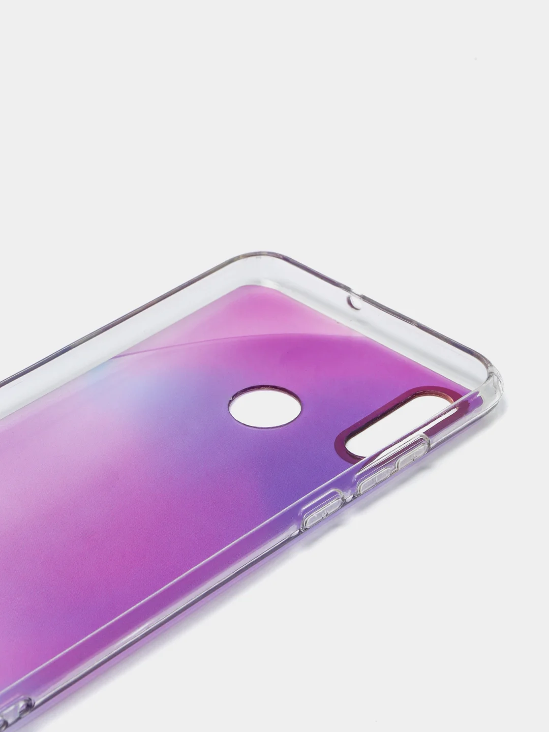 Аметистовый чехол Huawei P Smart 2019 / Honor 10 Lite, Хонор 10 Лайт, твердый, прозрачный, с рисунком