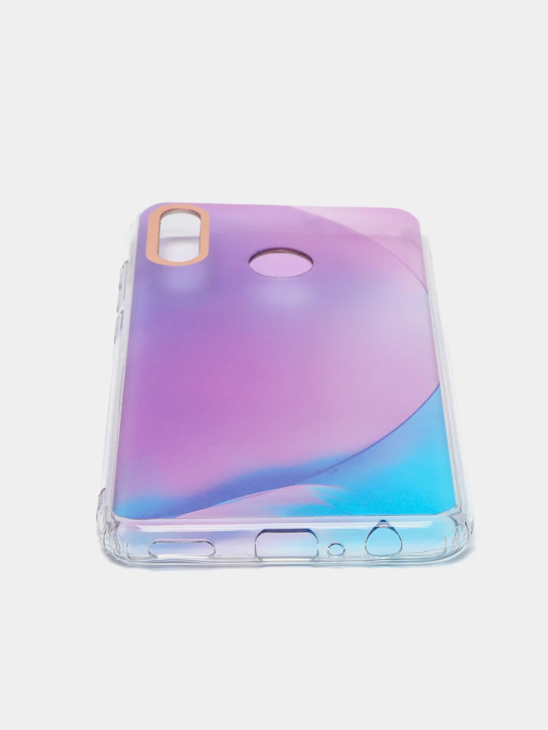 Аметистовый чехол Huawei P Smart 2019 / Honor 10 Lite, Хонор 10 Лайт, твердый, прозрачный, с рисунком
