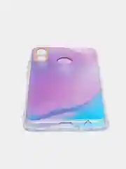 Аметистовый чехол Huawei P Smart 2019 / Honor 10 Lite, Хонор 10 Лайт, твердый, прозрачный, с рисунком