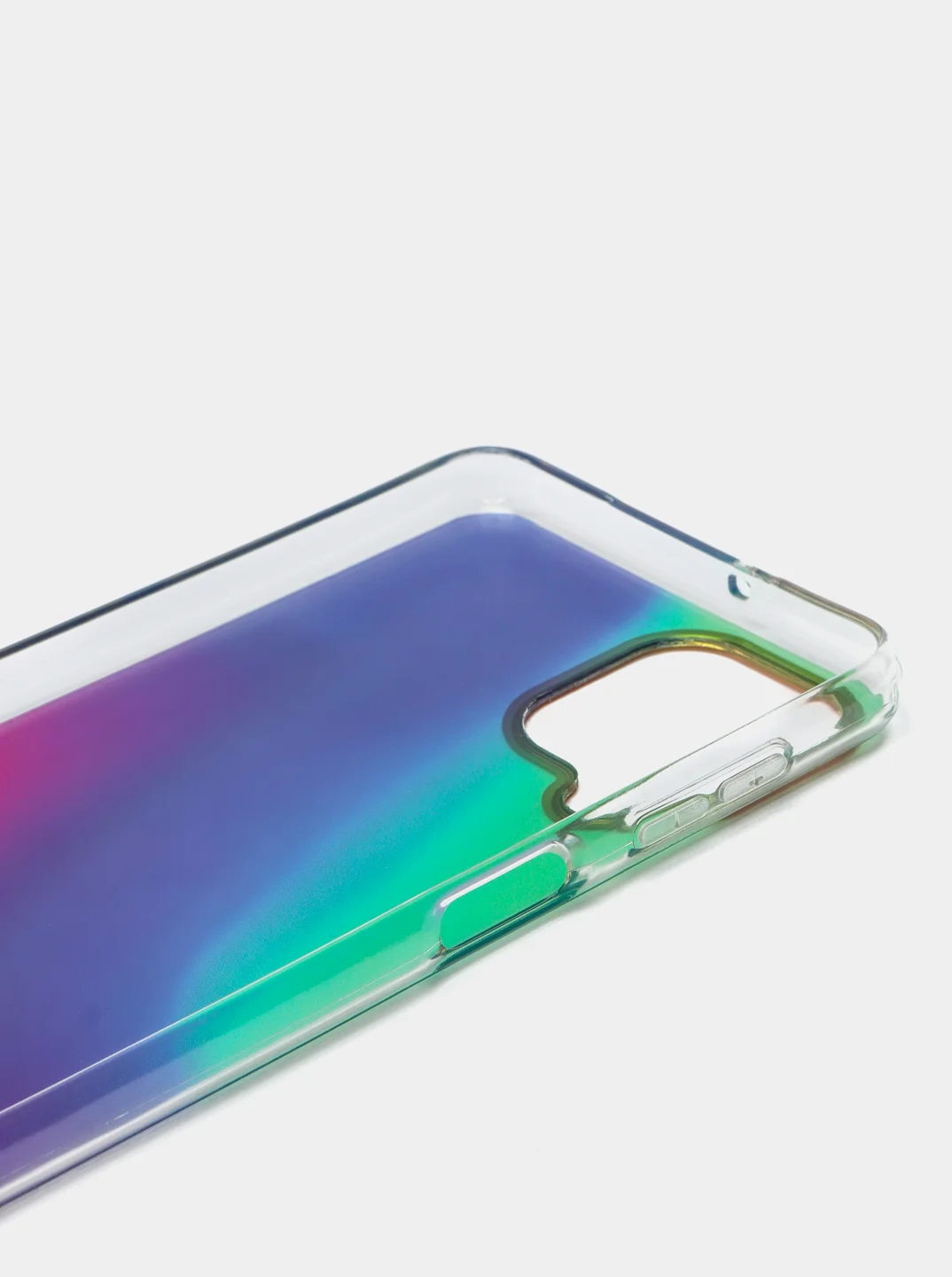 Темно-синий чехол прозрачный с рисунком Samsung Galaxy A22 4G, M22, M32, Самсунг Галакси А22, М22, М32