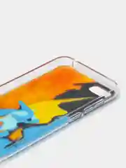 Желтый чехол Honor 7A, 7A Prime, 7S, Huawei Y5 2018, Lite, Y5 Prime, прозрачный, с рисунком