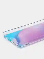 Аметистовый чехол Samsung Galaxy A32, Самсунг Галакси А32 твердый, прозрачный, с рисунком