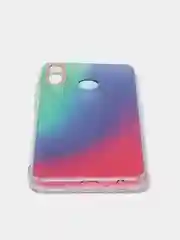 Темно-синий чехол Huawei P Smart 2019 / Honor 10 Lite, Хонор 10 Лайт, твердый, прозрачный, с рисунком