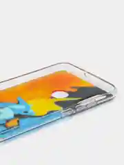 Желтый чехол Huawei P Smart 2019 / Honor 10 Lite, Хонор 10 Лайт, твердый, прозрачный, с рисунком