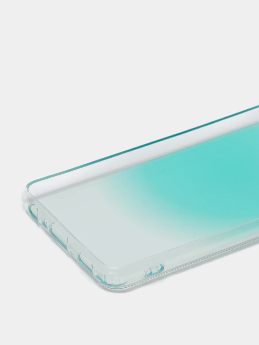 Мятный чехол Samsung Galaxy A32, Самсунг Галакси А32 твердый, прозрачный, с рисунком