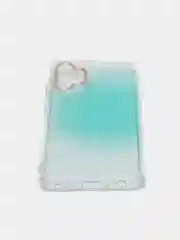Мятный чехол Samsung Galaxy A32, Самсунг Галакси А32 твердый, прозрачный, с рисунком