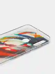 Красный чехол Huawei P Smart 2019 / Honor 10 Lite, Хонор 10 Лайт, твердый, прозрачный, с рисунком