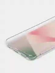 Пудровый чехол Huawei P Smart 2019 / Honor 10 Lite, Хонор 10 Лайт, твердый, прозрачный, с рисунком