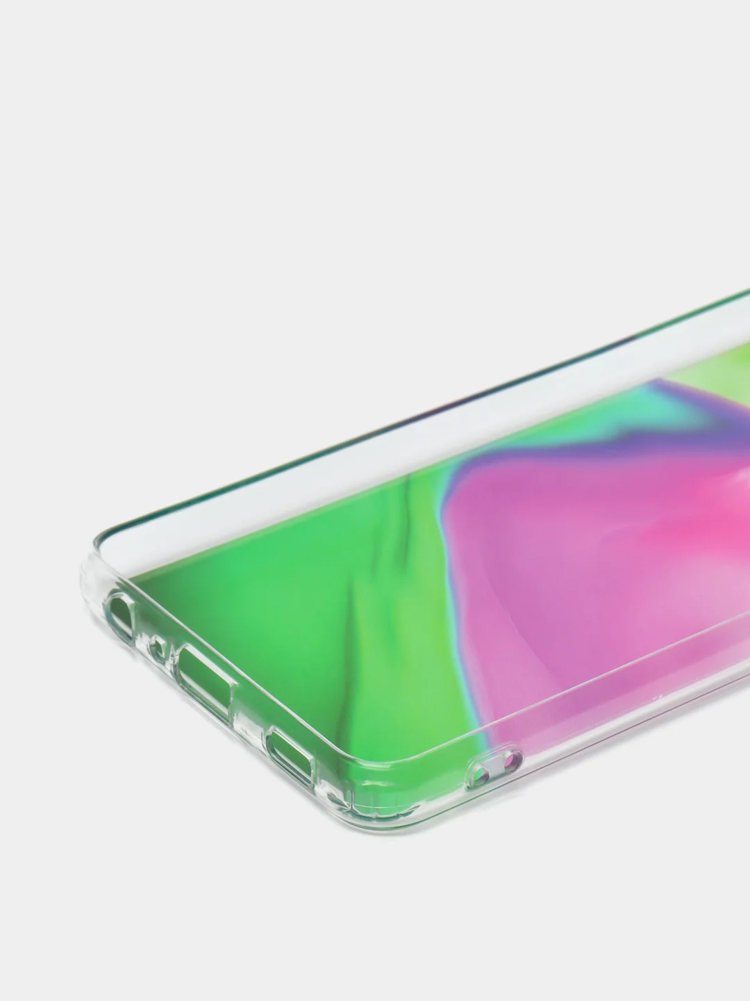 Пурпурный чехол Samsung Galaxy A32, Самсунг Галакси А32 твердый, прозрачный, с рисунком