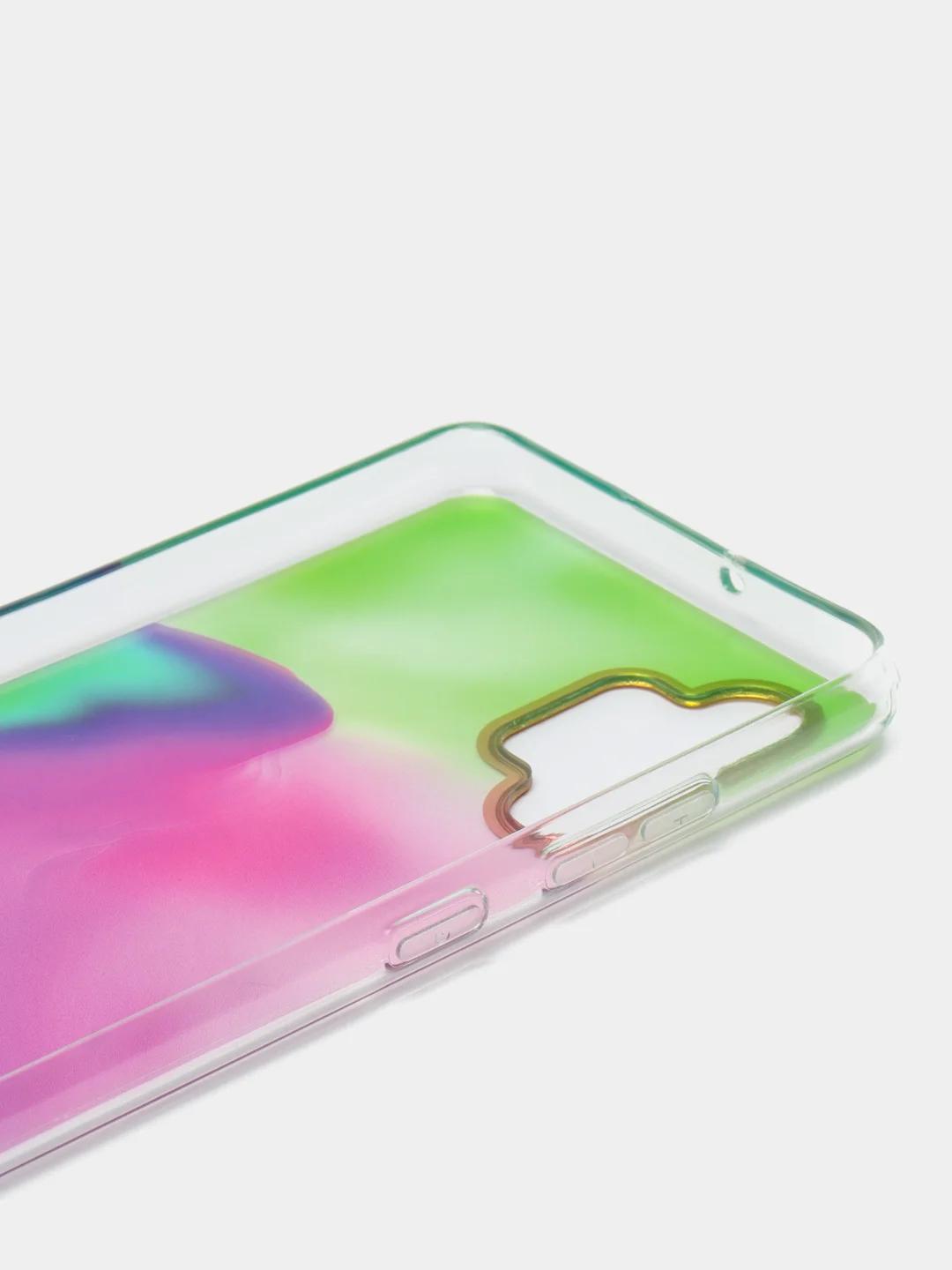 Пурпурный чехол Samsung Galaxy A32, Самсунг Галакси А32 твердый, прозрачный, с рисунком