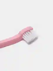 Розовый зубная щетка для собак для зубной пасты, двусторонняя