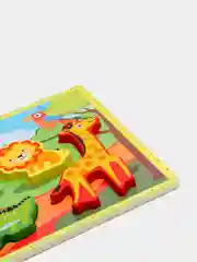 Лайм деревянная рамка с вкладышами, развивающая игрушка