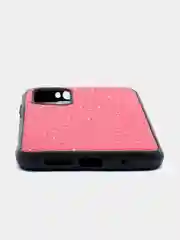 Красный чехол Xiaomi Poco M3 / Redmi 9T, Сяоми Поко М3, Редми 9Т силиконовый под кожу, со стразами