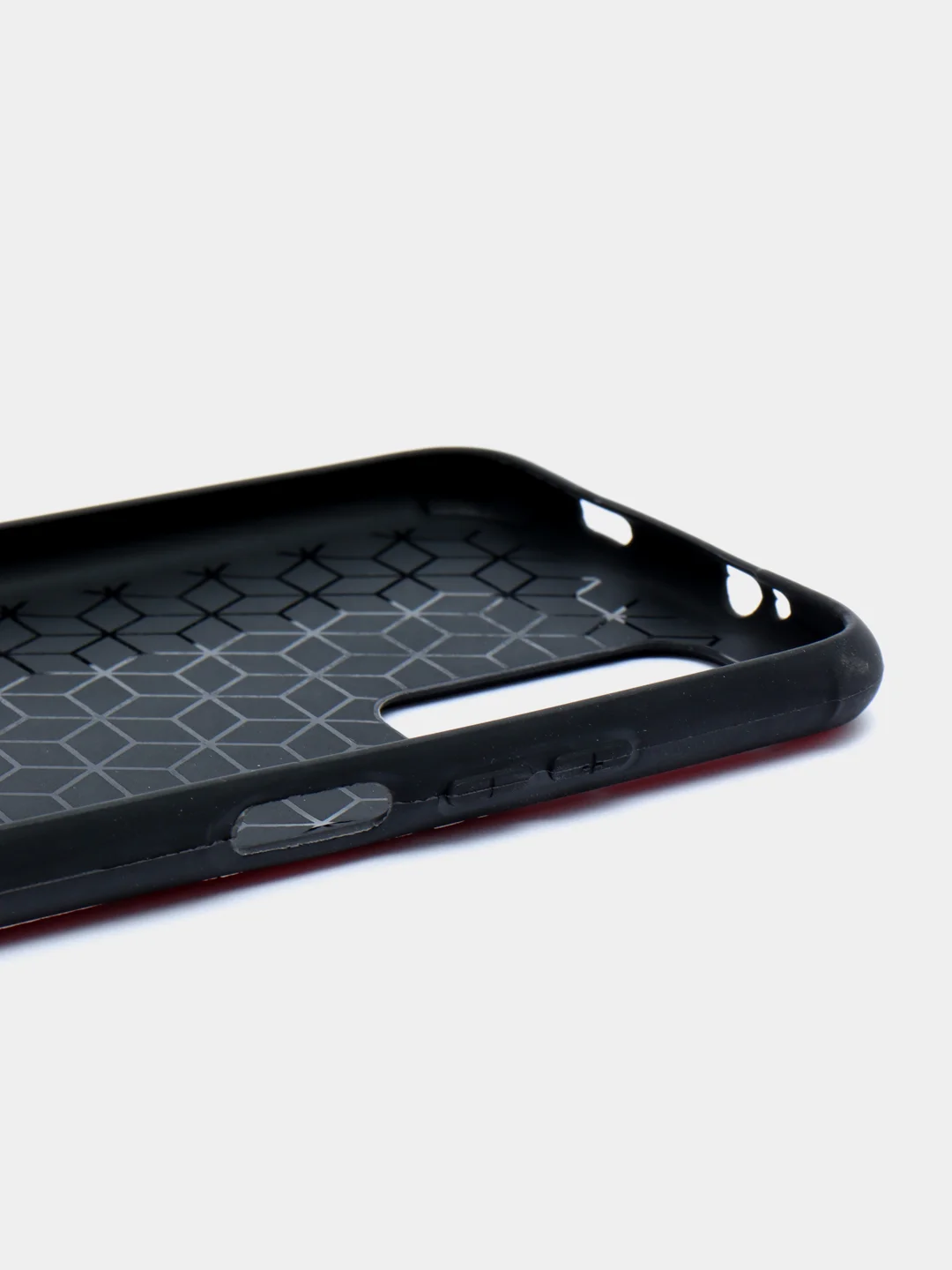 Красный чехол Xiaomi Poco M3 / Redmi 9T, Сяоми Поко М3, Редми 9Т силиконовый под кожу, со стразами