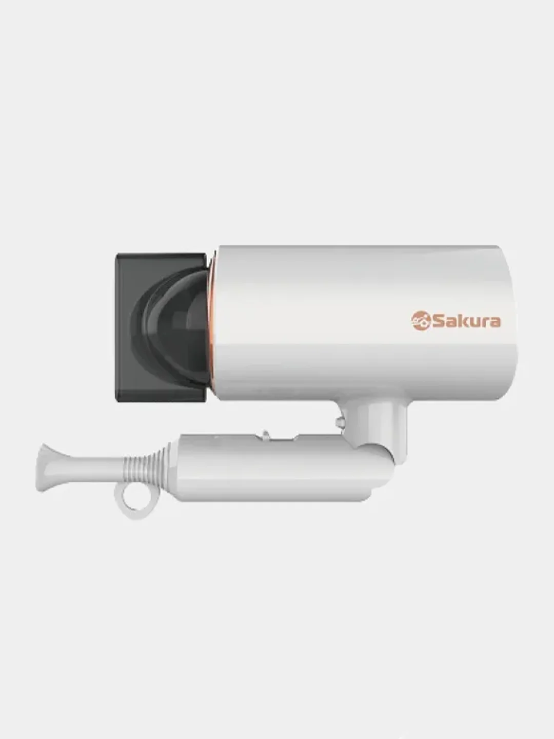 Белый фен для волос Sakura SA-4043W, 2000 Вт