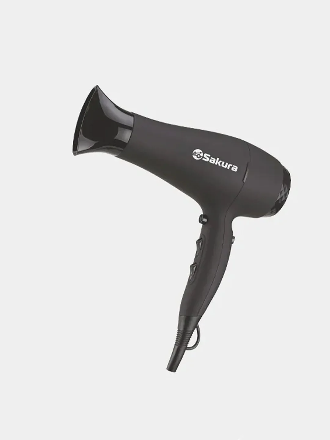 Черный фен для волос Sakura SA-4041BK, 2200-2400 Вт