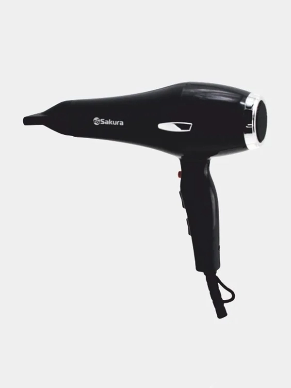 Фен для волос Sakura SA-4038BK, 2400 Вт