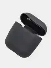 Серый силиконовый чехол для наушников AirPods 1, 2