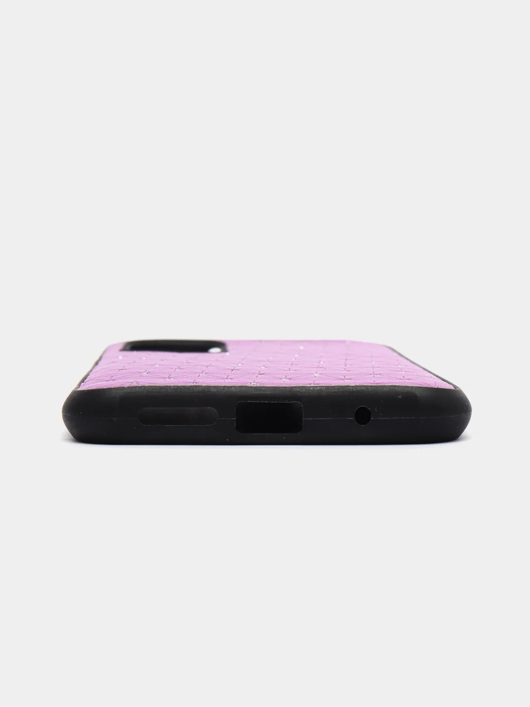 Сиреневый чехол Xiaomi Poco M3 / Redmi 9T, Сяоми Поко М3, Редми 9Т силиконовый под кожу, со стразами