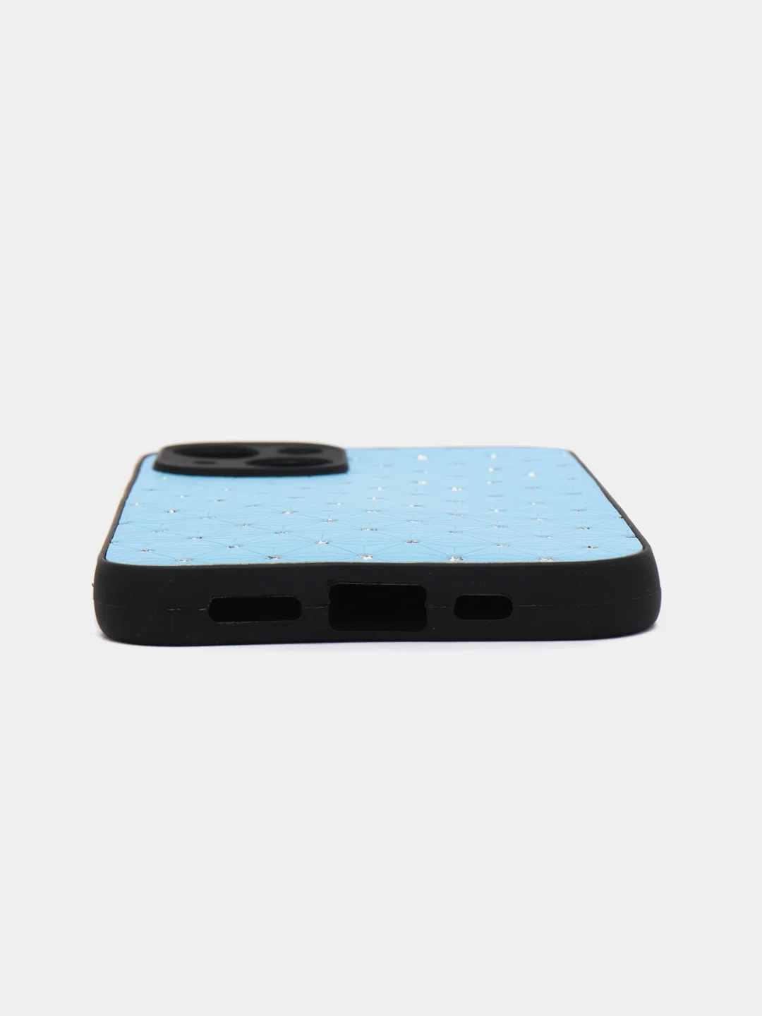 Небесно-голубой чехол для iPhone 13 / Pro / Pro Max силиконовый