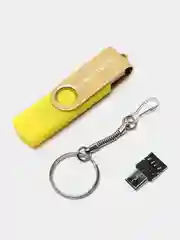 Голубой usb флеш-накопитель 3 в 1, Jaster 4, 16, 32,64 Гб флешка 3 в 1.для телефона и пк