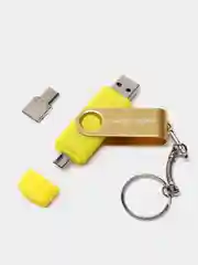 Голубой usb флеш-накопитель 3 в 1, Jaster 4, 16, 32,64 Гб флешка 3 в 1.для телефона и пк