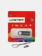 Белый usb флеш-накопитель 3 в 1, Jaster 4, 16, 32,64 Гб флешка 3 в 1.для телефона и пк