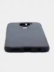 Хром чехол Xiaomi Redmi Note 9, Сяоми Редми Нот 9 из экокожи Baseus