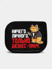 Черный контейнер для еды