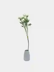 Белый искусственное растение "Репейник кустовой", 3 цвета