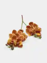 Медный искусственная Орхидея мини латекс