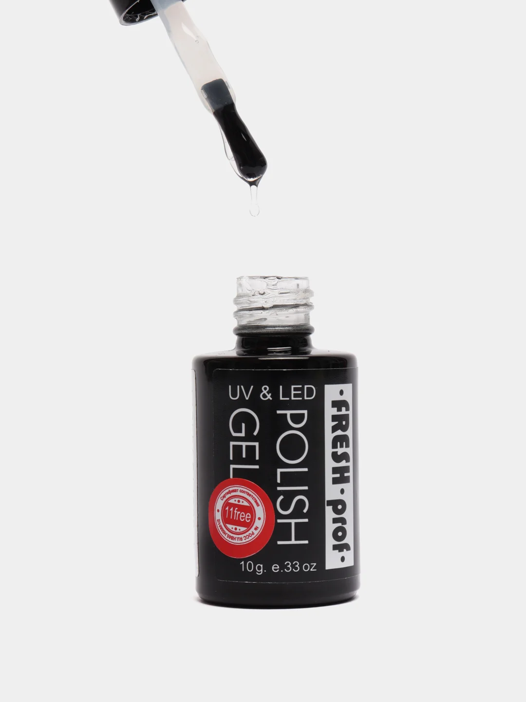 Прозрачный топовое покрытие Fresh Prof Top High viscosity, 10g