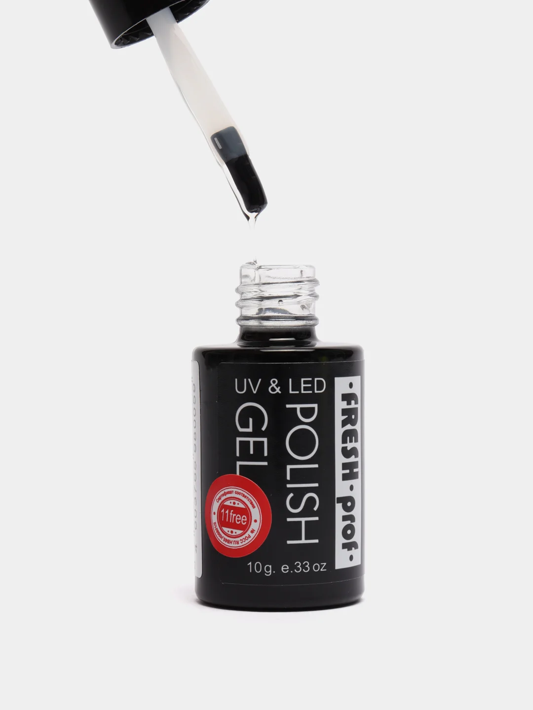 Прозрачный базовое покрытие для ногтей Fresh Prof Base High Viscosity, 10 г