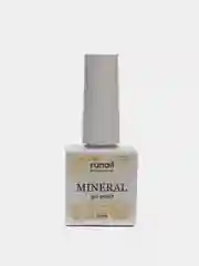 Кремовый гель лак Runail Professional "Mineral", с текстурой природного камня